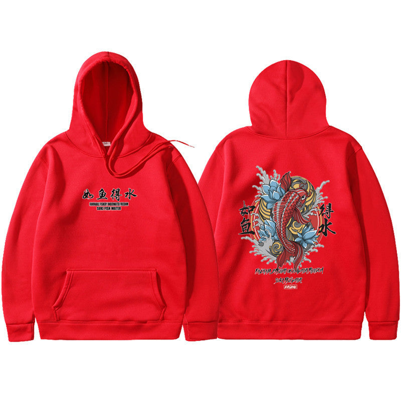 Ukiyoe printed hoodie from oblivi0n