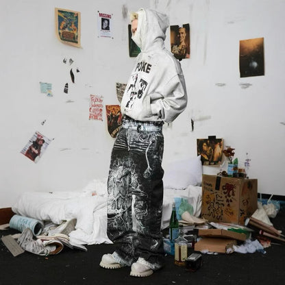 Paint splashed Jeans