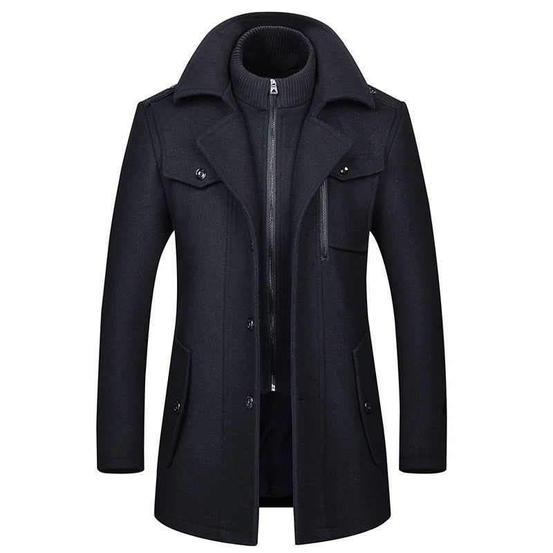 Double collar coat from oblivion