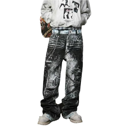 Paint splashed Jeans