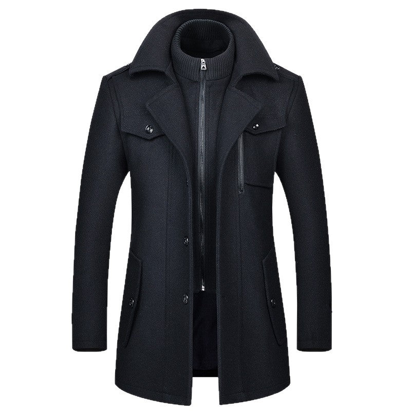 Double collar coat from oblivion