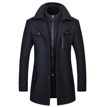 Double collar coat from oblivion